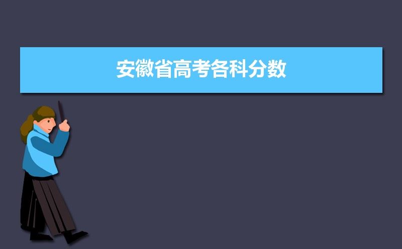 安徽省高考满分多少分2021