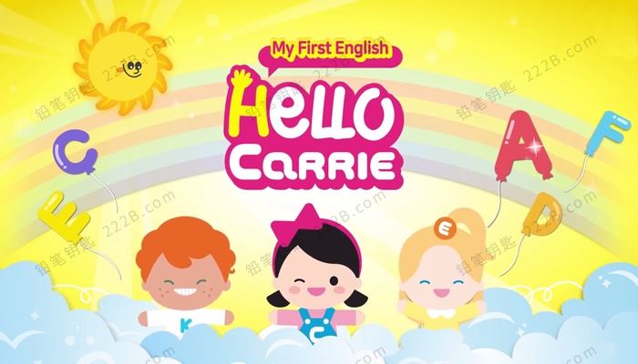 《Hello Carrie English》57集字母+字母组合+自然拼读MP4视频 百度云网盘下载