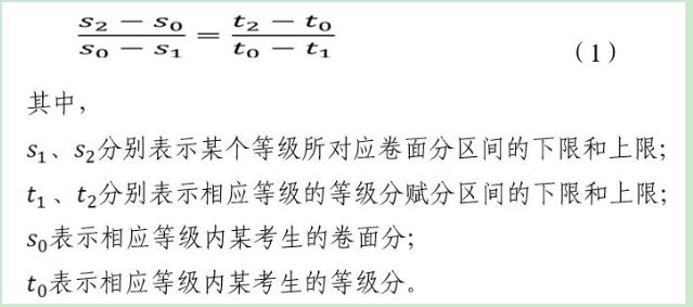 2021年的高考赋分是怎么算的