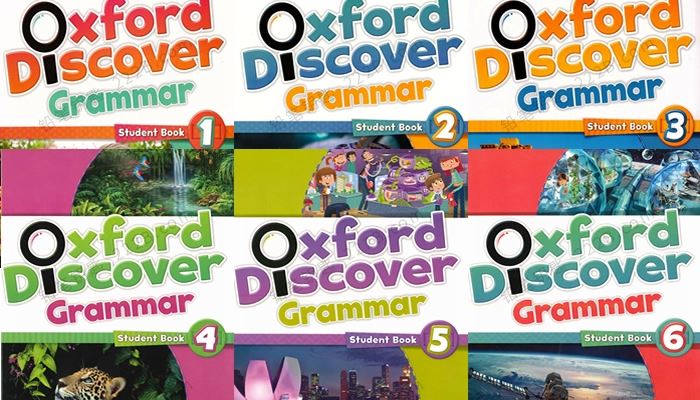 《Oxford Discover Grammar G1~G6》语法教材PDF 百度云网盘下载