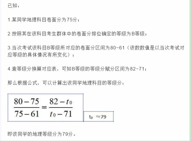 2021年的高考赋分是怎么算的