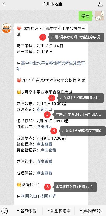 2022广东高考合格性考试要求