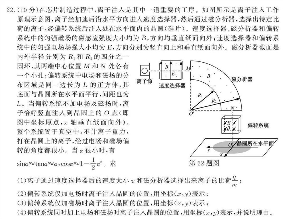 2021新小高考高考生物试卷