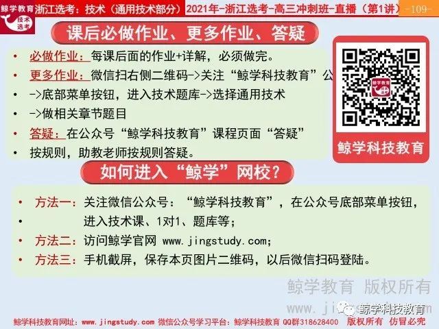 浙江高考通用技术培训网课