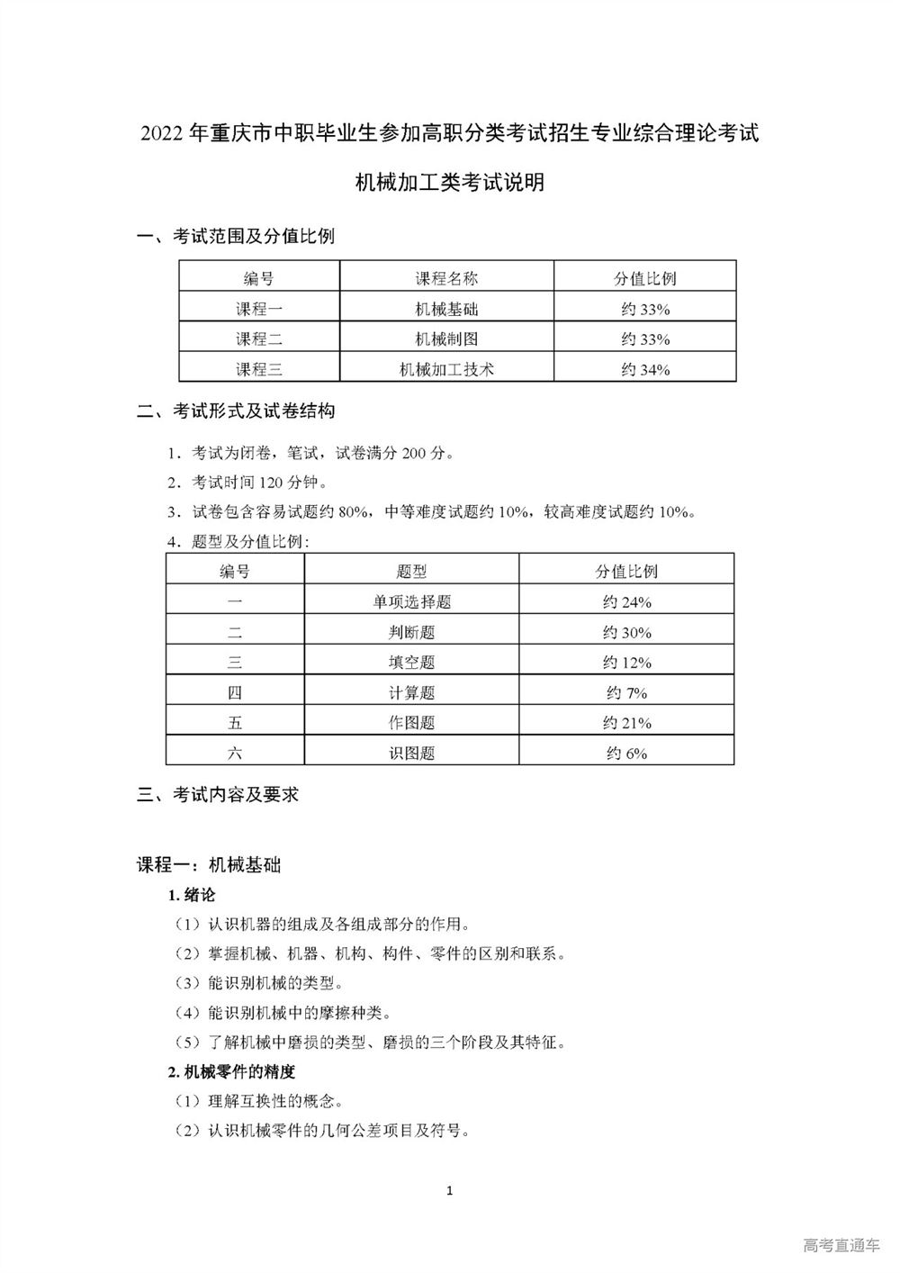 重庆市教育2022高考