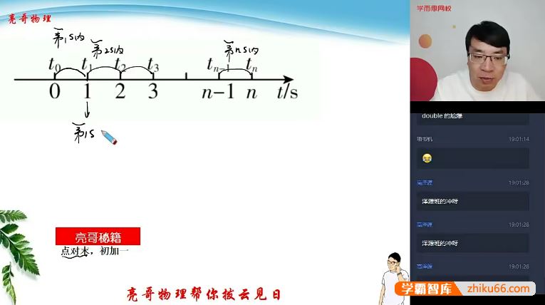 于亮物理2021届于亮高一物理目标双一流班-2020暑假