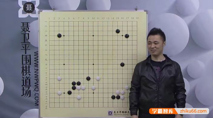 聂卫平围棋道场大学堂冲段视频教程