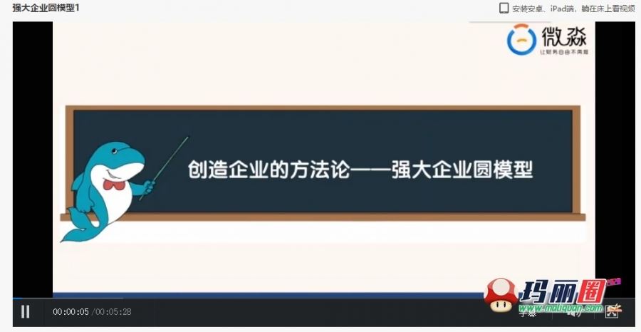 微妙商学院财务自由企业分析技能视频课-价值5200