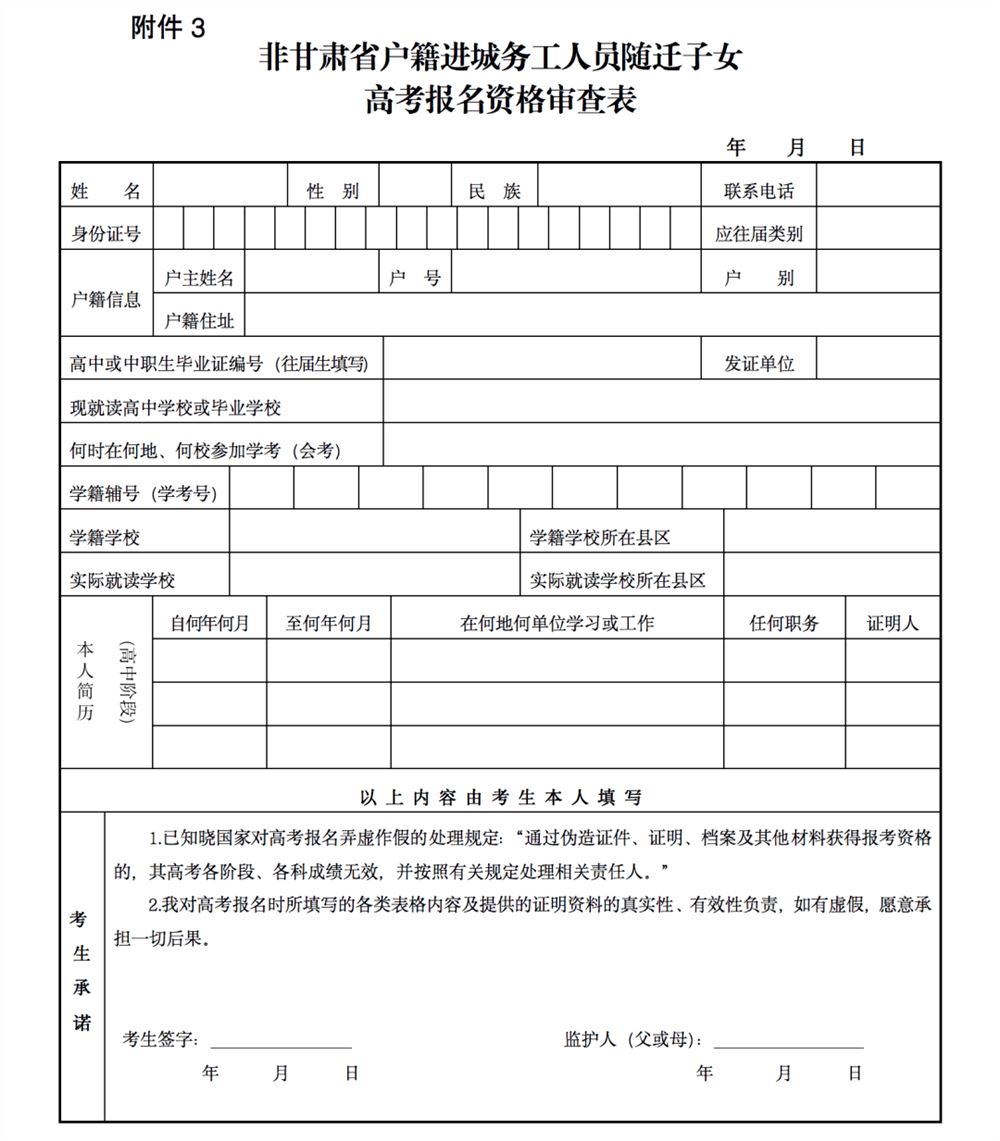 甘肃省2021高考报名什么时候开始