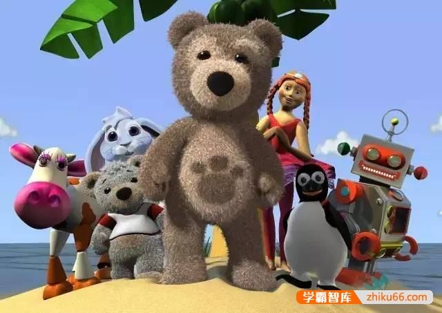 BBC英语启蒙王牌动画片《小熊查理Little charley bear》英文版全26集