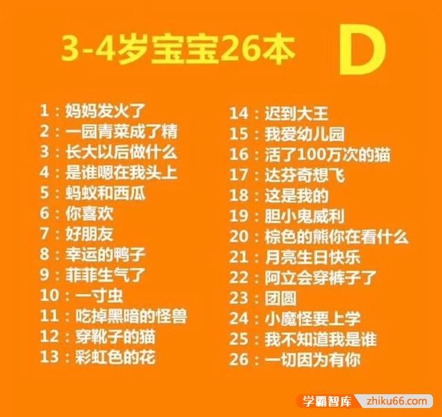 适合2-3岁儿童的绘本有哪些？