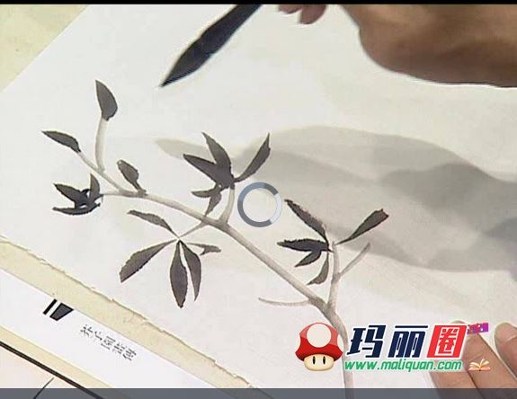 花卉篇-国画视频中国山水画全套写意工笔徐湛花鸟零基础自学入门教学